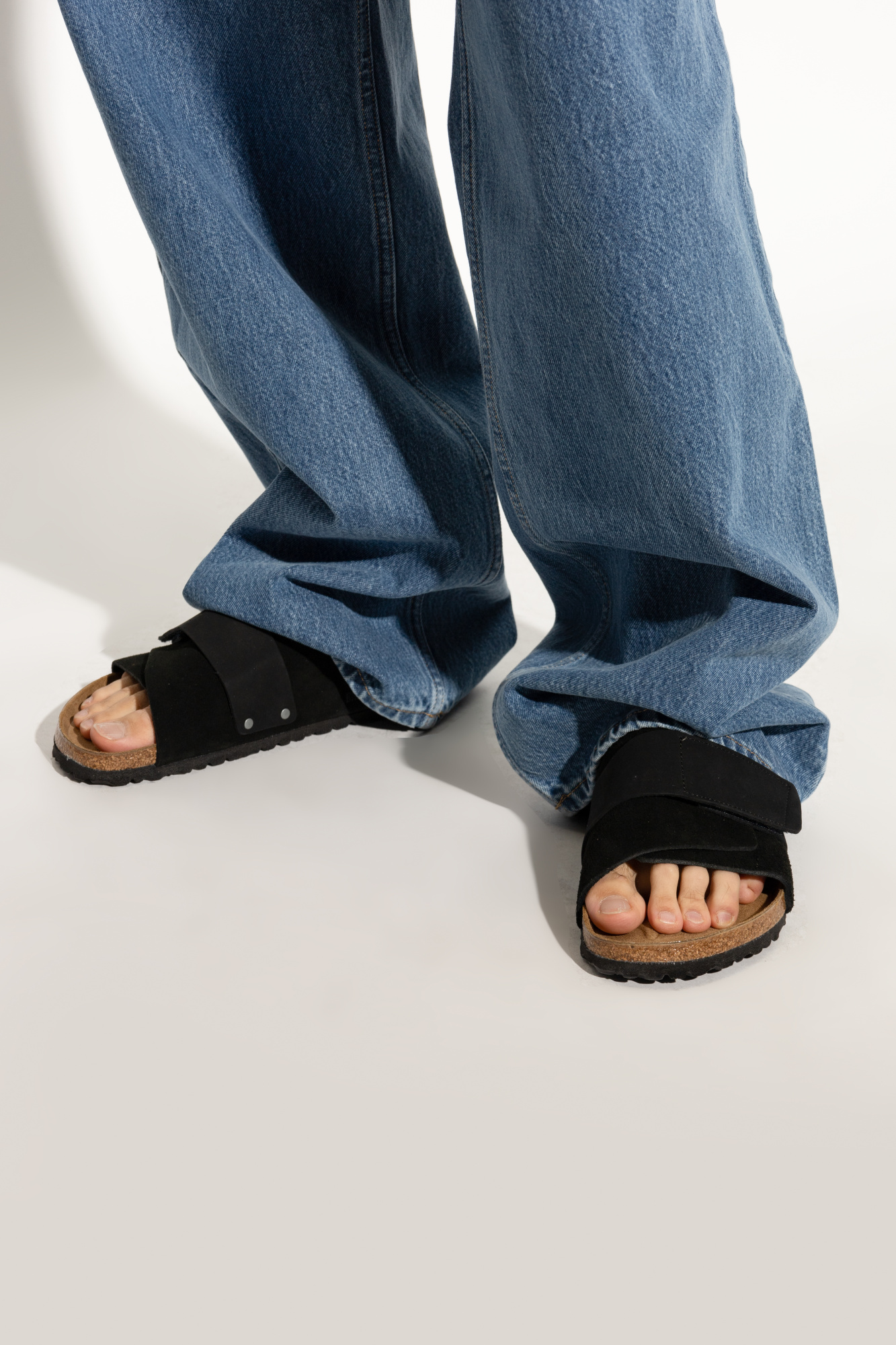 ブラック kjcoo様 Czarny Klapki 'Kyoto' Birkenstock - Vitkac Polska